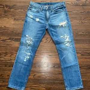 Levi strauss & co. mens ripped jeans